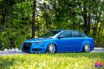 Audi RS4 Sedan on Vossen Wheels (VWS-1) 2016 года